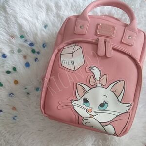 Disney Loungefly Milk Carton Marie Mini Backpack